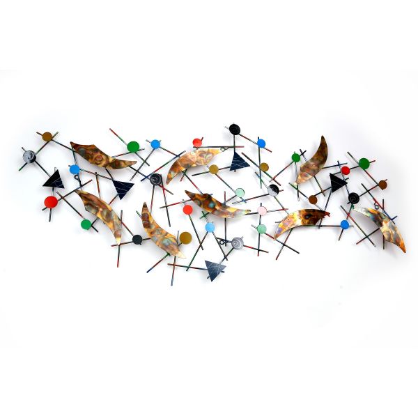 Quality Multi-Color Metal  Wall Art for sale