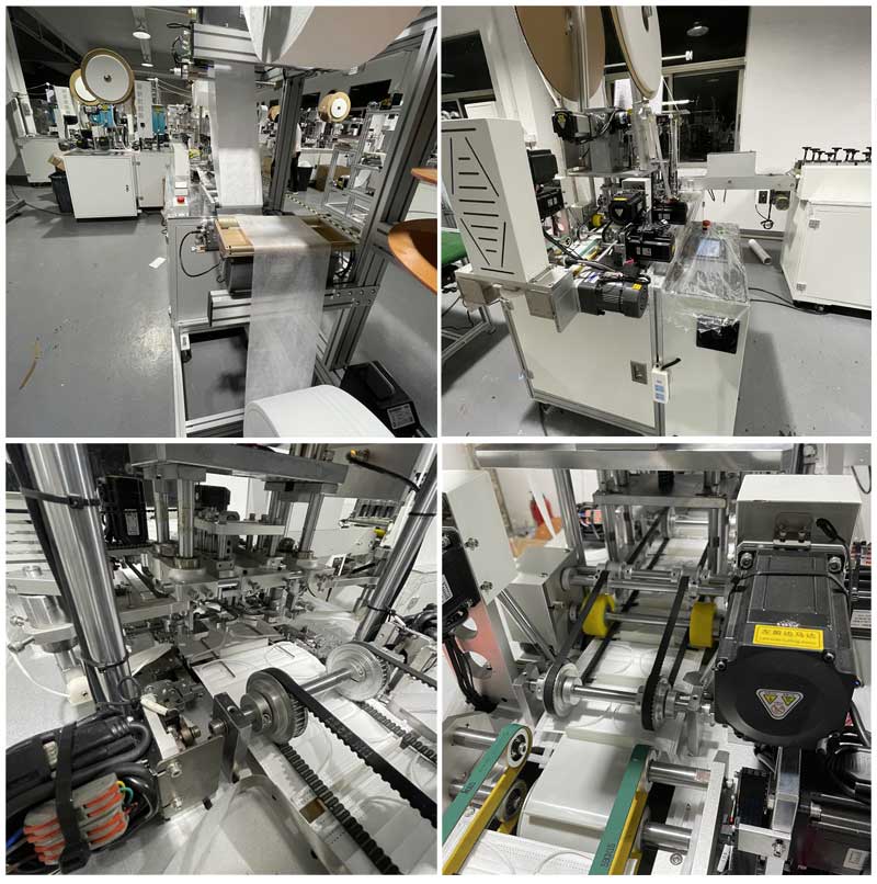 flat mask machine mask machine manufacture machine automatic mask