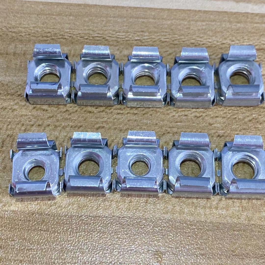 Metric Measurement System Stainless Steel Square Cage Nut Clip Nut for Brass Products
