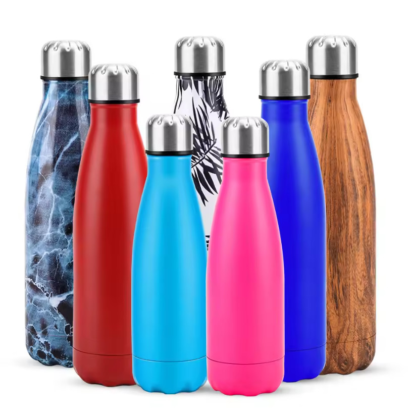 500ml 17oz insulated water bottles For Long Hours Insulation