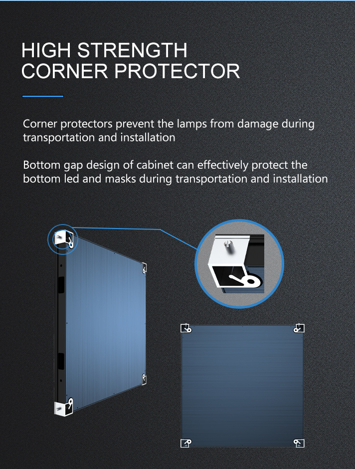 HD P1.6 P1.8 P1.9 P2.5 Indoor LED Video Wall For Full Color Display Fixed Installation