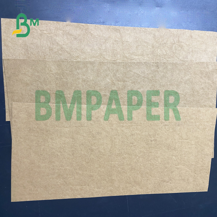 Washed Anti Tear Paper Kraft Paper Fabric Without Coated Kraft Paper