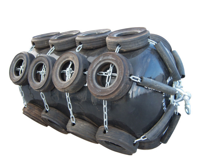 Customizable Foam Filled Fenders With Military Grade Polyurea Outer Layer