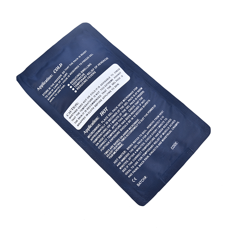 Sport Compress Microwaveable 200ml Soft Reusable Hot Cold Therapy Pack Gel Pad Ice Cooling Heating Emergency Pain Relief pad