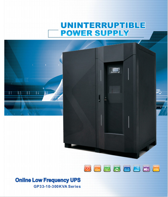 Three Phase Industrial Online UPS Low Frequency Online UPS, three phase IGBT ups systems