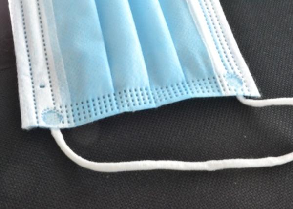 3Ply Disposable Surgical Mask , Anti Pollution Mask Customized With Carbon