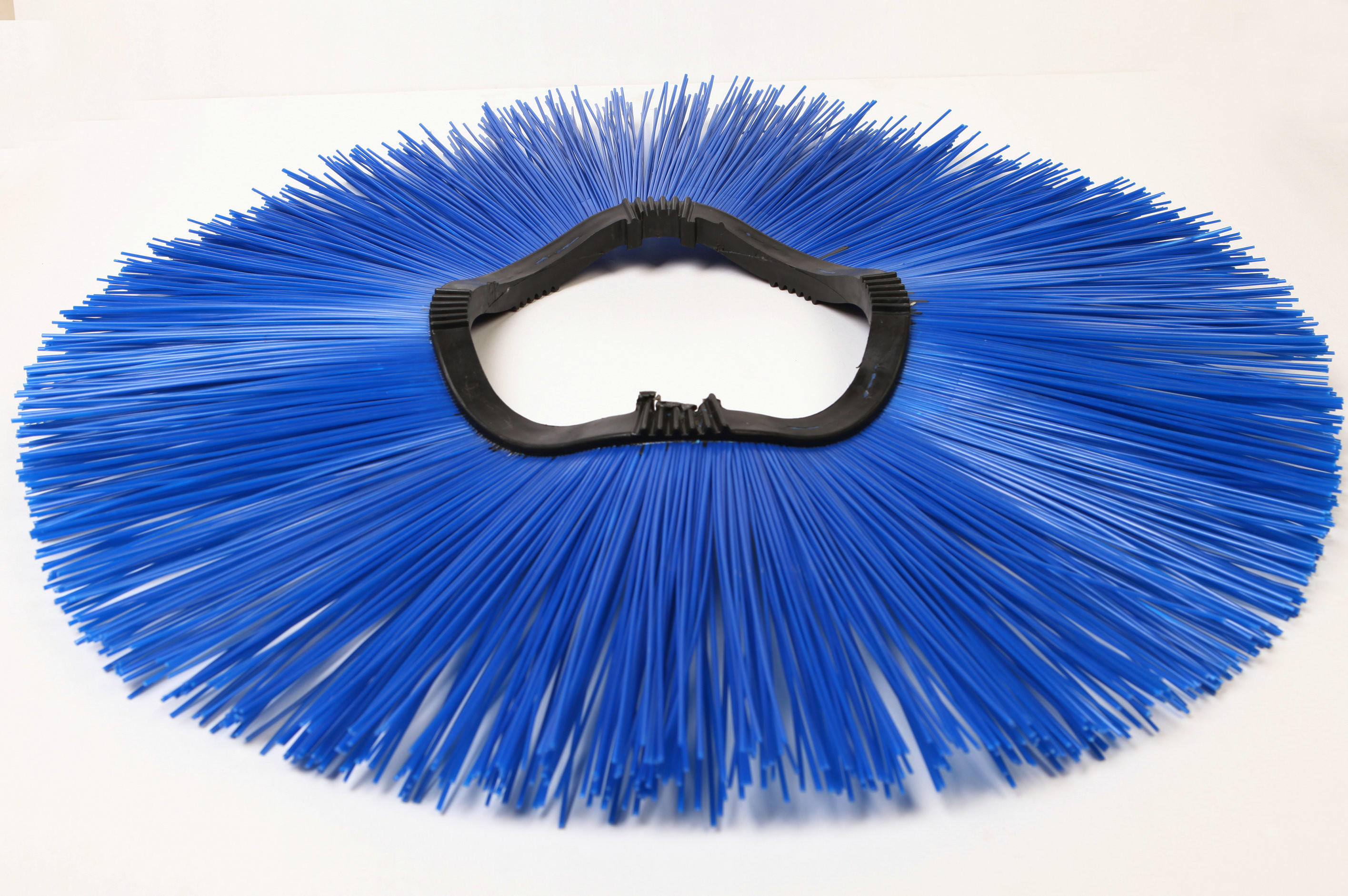 Zhenda Iron Ring Waved Wafer Brush Ring For Road Snow Cleaning