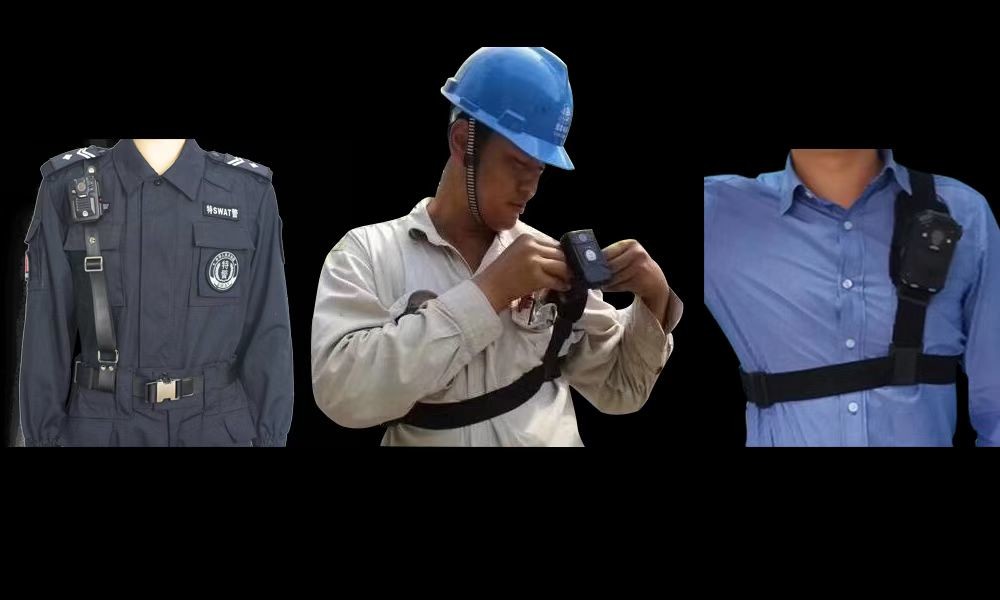 3.1 Inch LCD 5G Body Worn Camera with 3500mAh Dual Battery EIS 4G 64GB RAM ROM