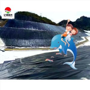 1m-8m Width Textured Geomembrane for Landfill Slope Waterproofing