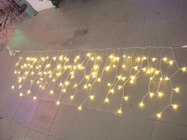 twinkle led icicle lights