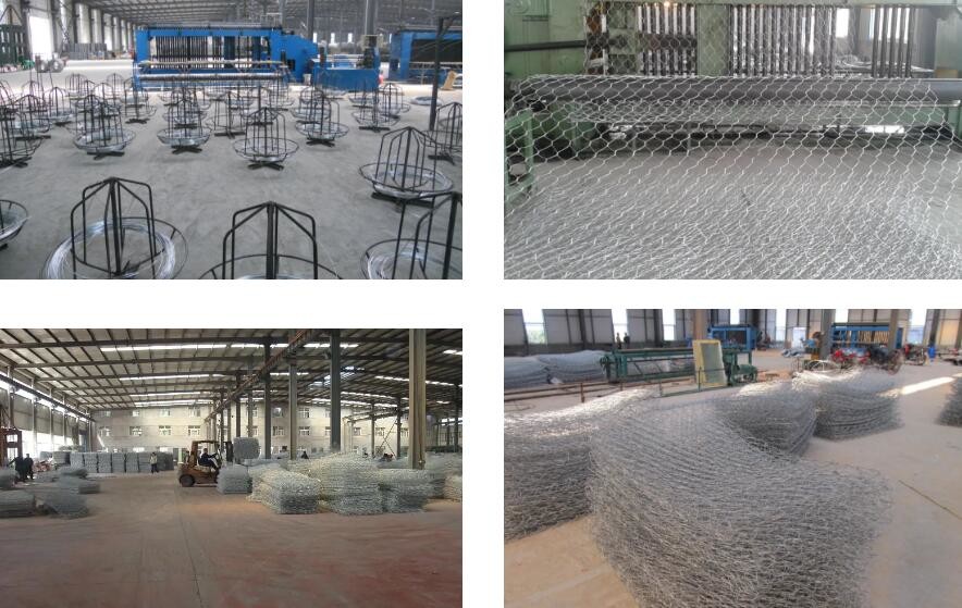 8*10cm Flexible Woven Gabion Wire Mesh Easily Assembled