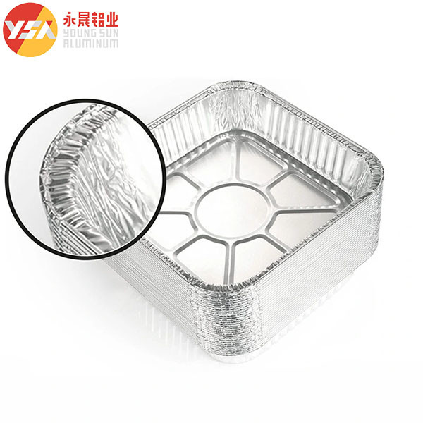8x8 Pan Bread Square Aluminum Pan Cake Foil Pan 8x8 Inch Baking
