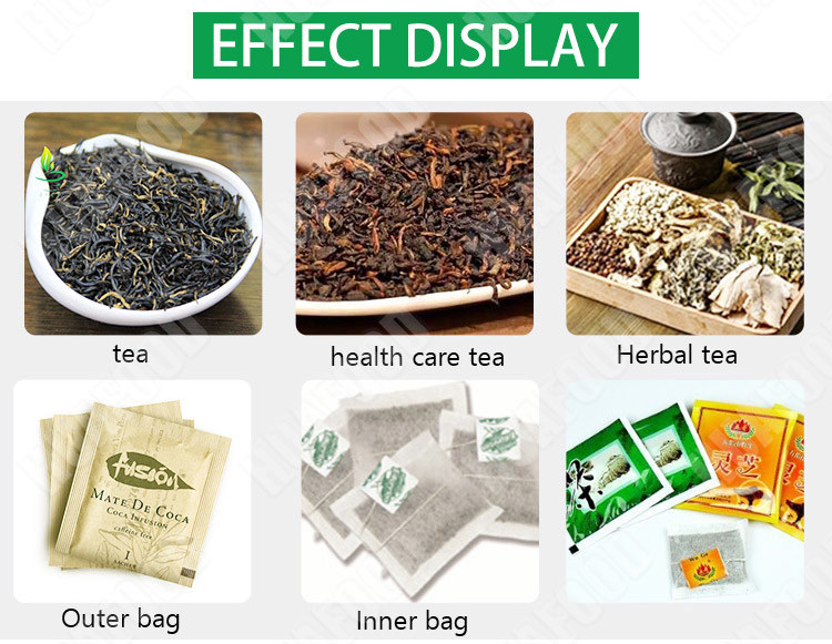 Tea Bag With Envelop Packing Machine Tea Bag With Tag And Envelop Packing Machine