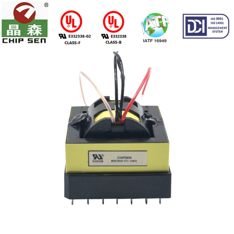 Pulse Transformer Ec28 Ec39 Step up Transformer 48v to 240v High Frequency Power transformers