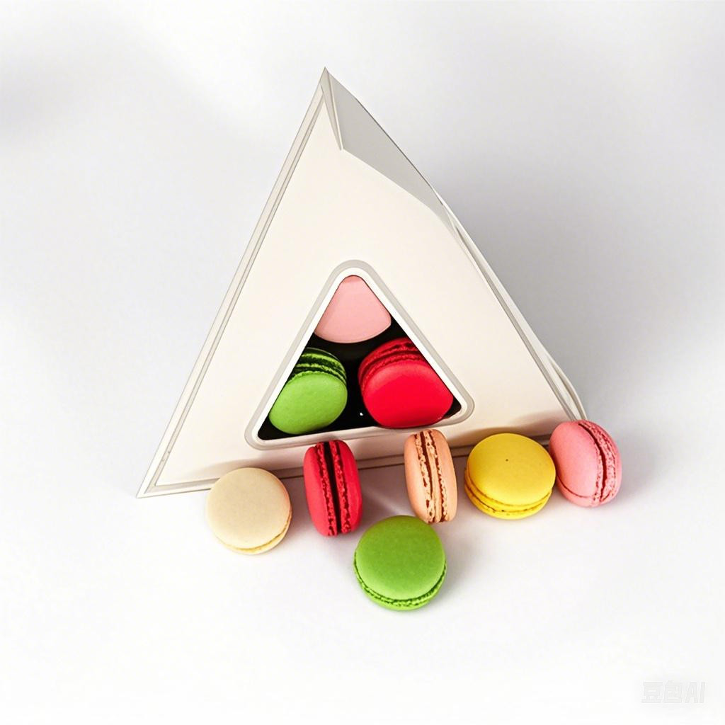 Lightweight Macaron Packaging Trays Paper Macaron Gift Boxes Easy Handling
