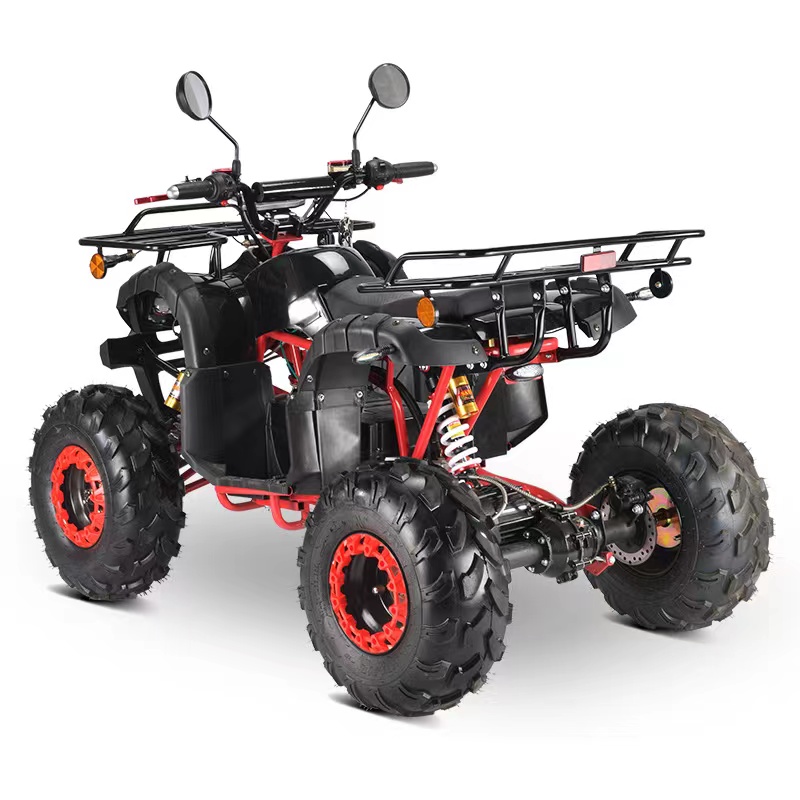 2000W All Terrain Electric Motorcycle 60V 20Ah Battery Single Speed Fat Tire Bike