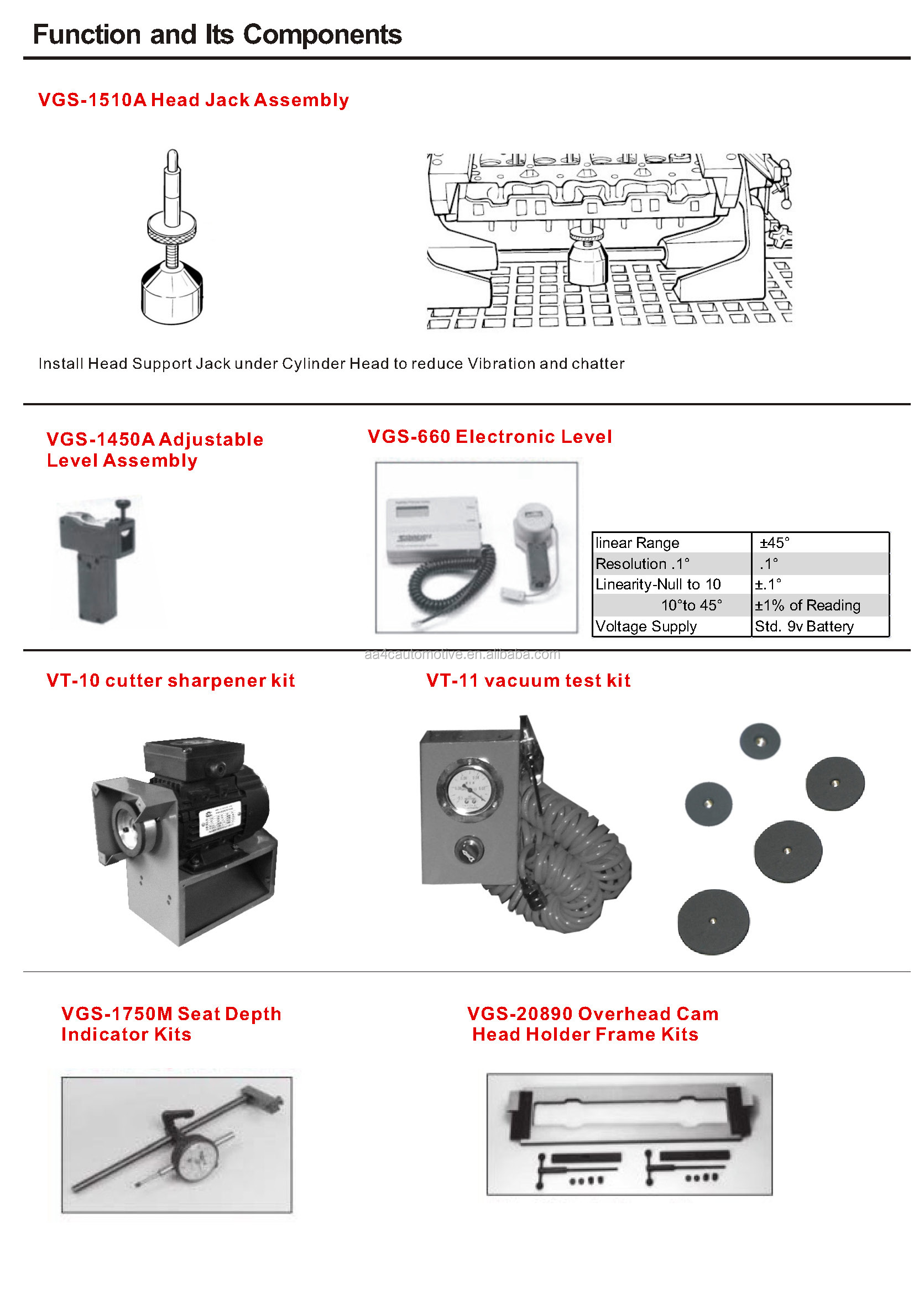 Valve Seat Boring Machine Valve Seat Cutting And Boring Machine Guide VT60