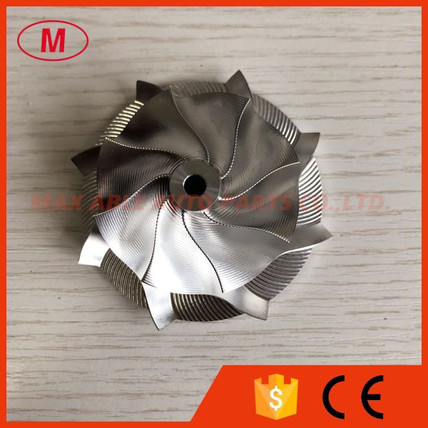 Quality TD04 50.00/67.00mm 8+0 blades Point milling high performance Turbocharger milling/aluminum 2618/billet compressor wheel for sale