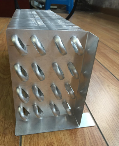 12kw Wire Tube Refrigerator Fridge Evaporator Slant Inserting Type