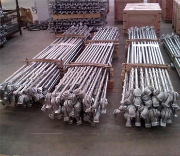 Customized Length Galvanized DNV GL Certified Container Lashing Equipment Lashing Bar Lashing Rod for Hot Dip Galvanization