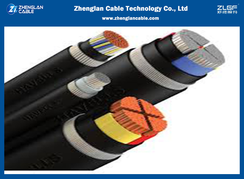 Low Voltage 4 Core Outdoor Armoured Electrical Cable SWA Armoured Cable