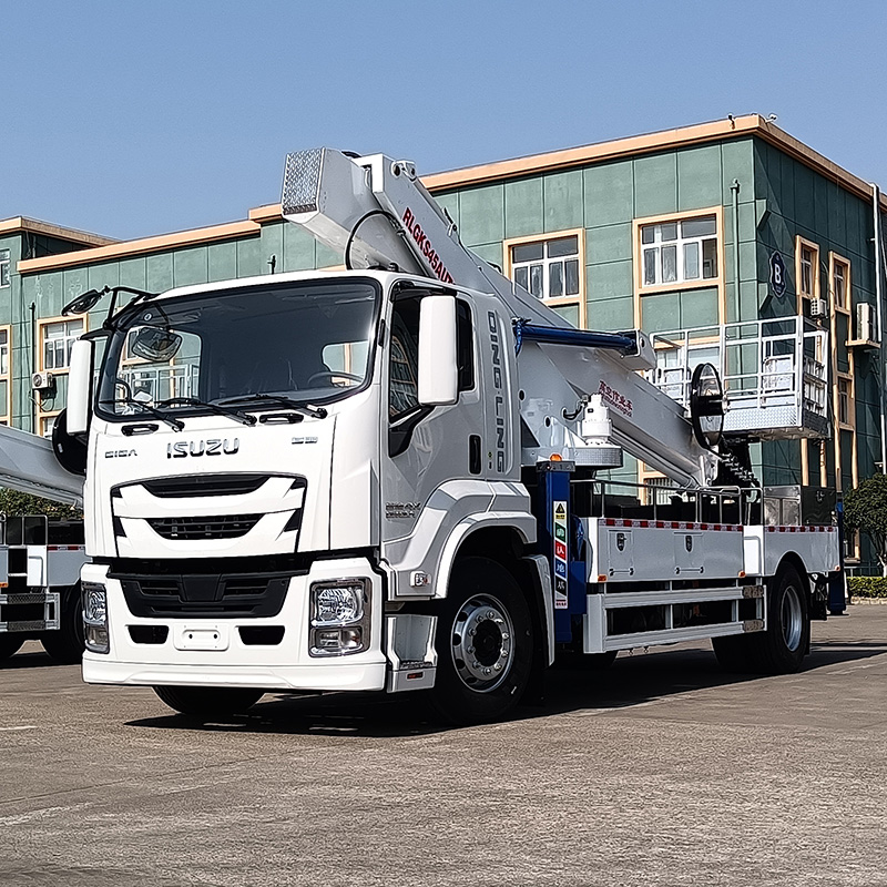 Factory Price Isuzu 45m Aerial Work Platform, Heavy-Duty Boom Lift for Wind Turbine & High-Rise Maintenance
