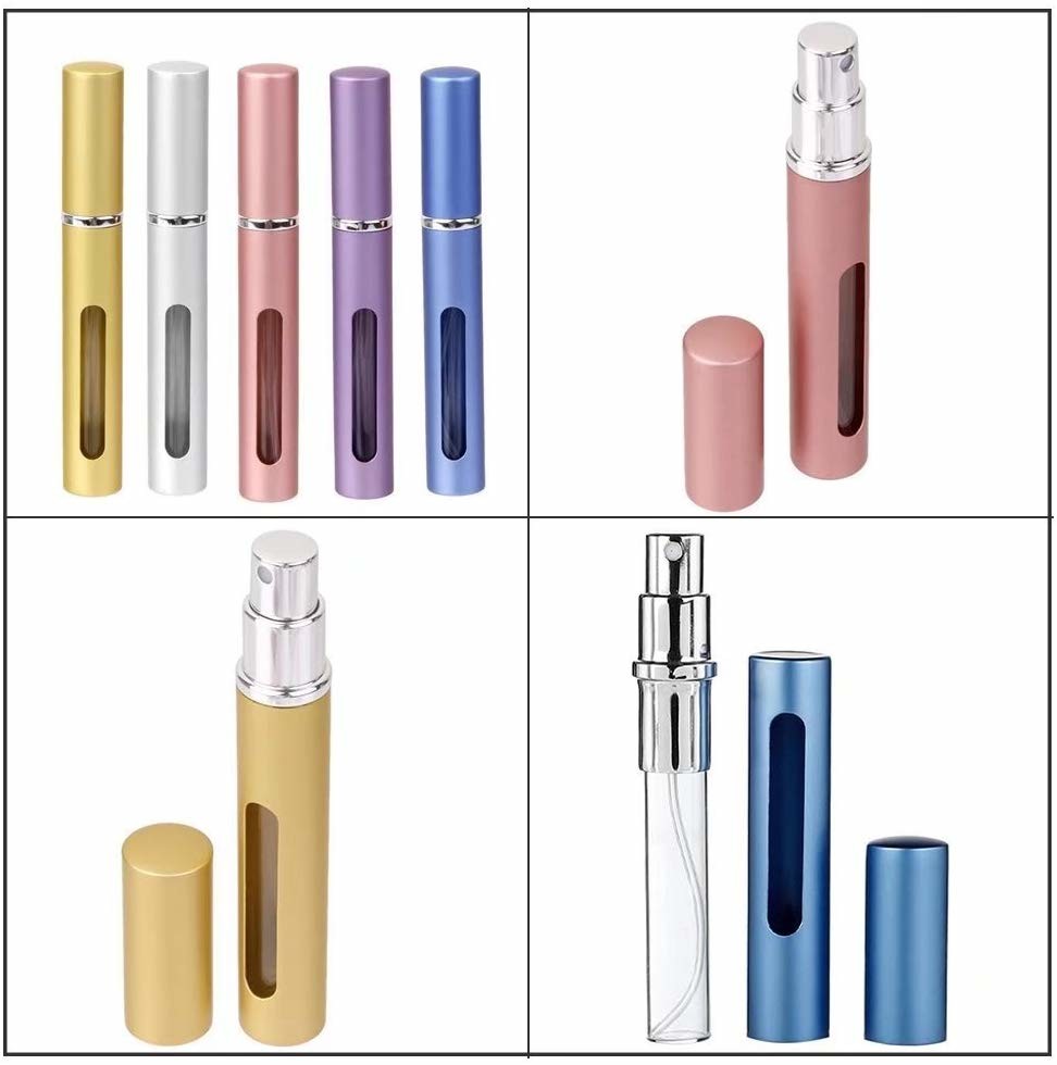 Aluminum Pen Perfume Bottle Variety Colors Compact And Lightweight