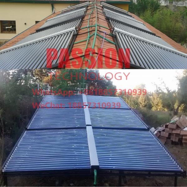 Centralized Solar Water Heater Stainless Steel Vacuum Tube Solar Thermal