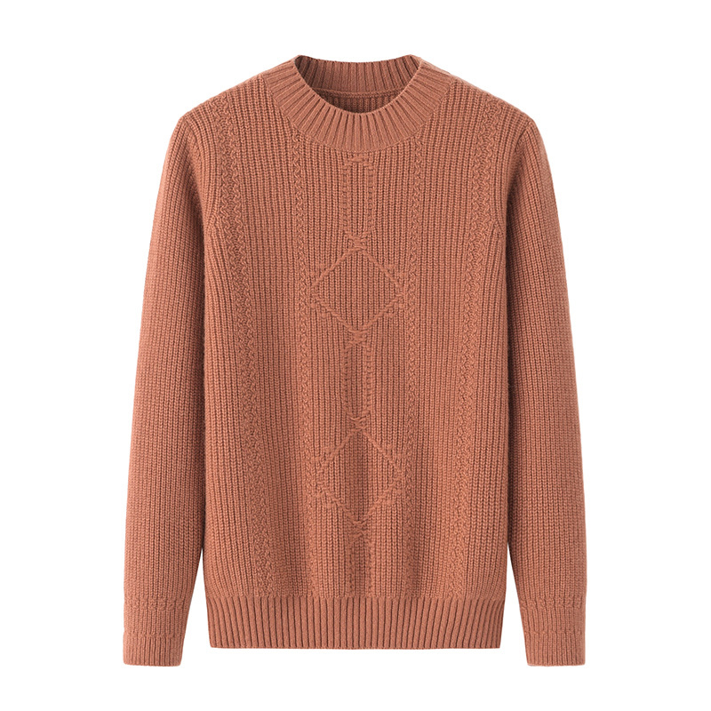 High Elastic Long Sleeve Knitted Sweater Skin Friendly Women's Casual Sweater