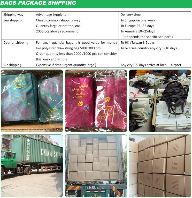 Metallic Laminated Bags Cooler Bags Zipper Bags Wine Bottle Bags Drawstring Bags Shoulder Bags/Postman bag Garmemt Bags