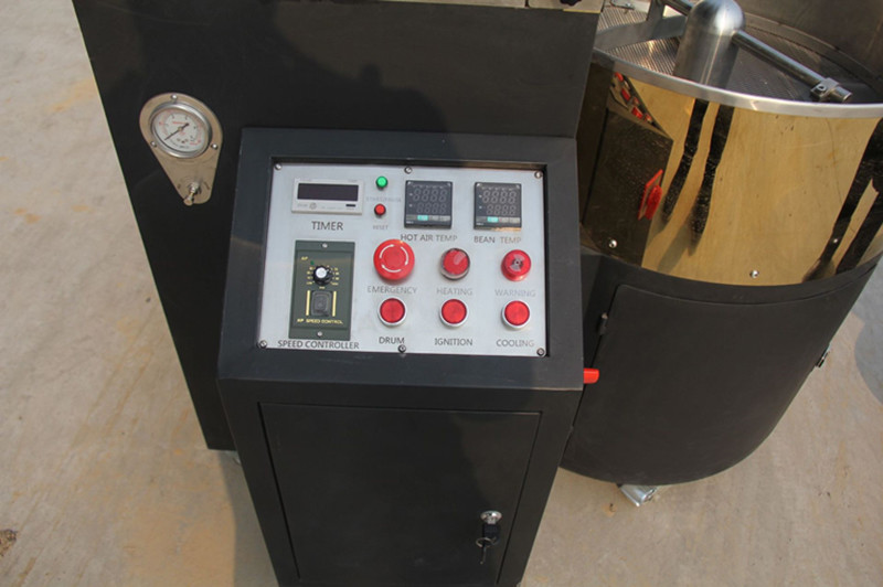 10kg 30kg 60kg Coffee Roaster Machine Electric Gas Heating Manual Coffee Bean Roaster