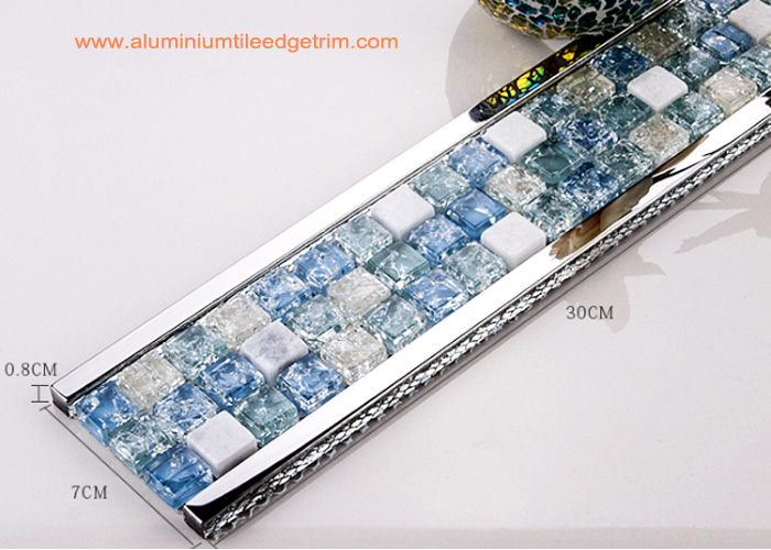 instant bathroom mosaic trim