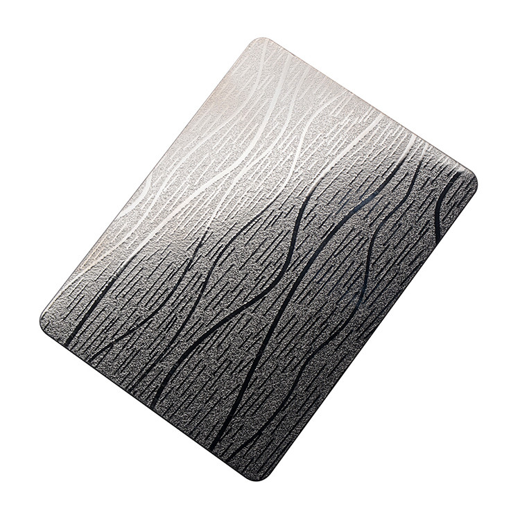 304 Elevator Door Cladding mirror Stainless Steel Sheet embossed or Etched Stainless Steel Made in China