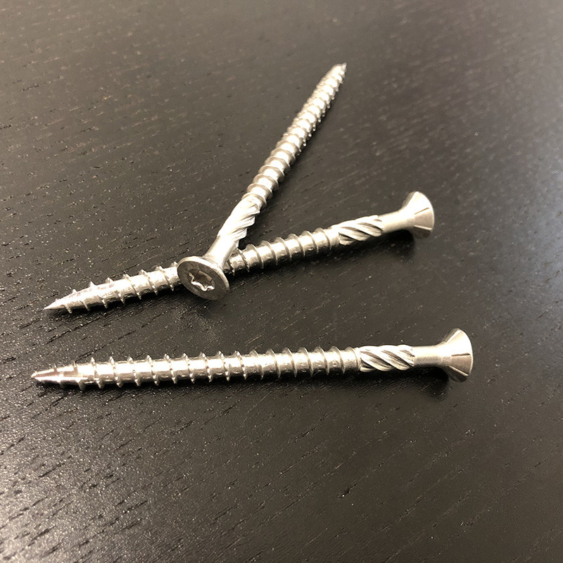 #8 Star Head 40mm Wood Screws Stainless Steel Chipboard Coarse Thread