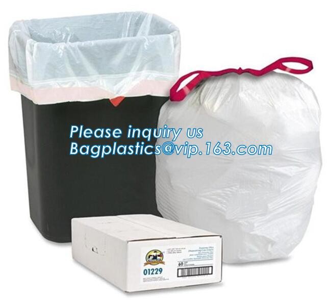 Drawstring Medium Trash Bags Car Trash Bag,8-9 Gallon Garbage Bags for Home Office Kitchen, 30-35 Liters Trash Can Liner
