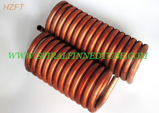 C12000 / C12200 Copper Tube Coil Heat Exchanger for Water Tank