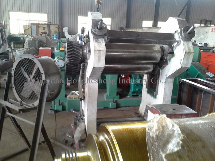 250×720mm Three Roll Rubber Calendering Machine For Rubber Sheet