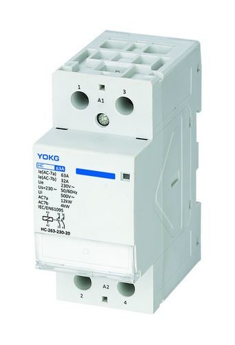 4KV Rated Impulse Withstand Voltage AC Contactor For Low Voltage Electrical Machinery