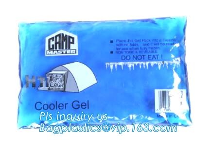biodegradable ice bag pack reusable injection ice pack for cold compression, Reusable Gel Ice Bag Insulated Dry Cold Ice