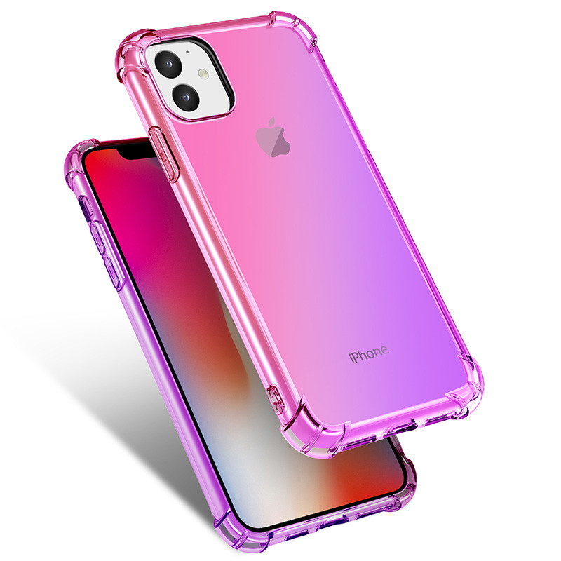 iPhone 11 TPU Cover Rainbow Shockproof Case for Apple iPhone 11 2019