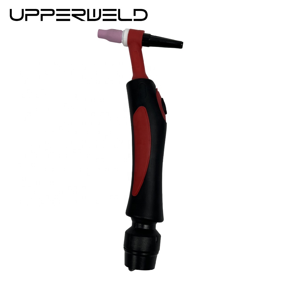 Flexible Head Body Welding Torch Suitable for Cutting Industry Red Color Air Cooling