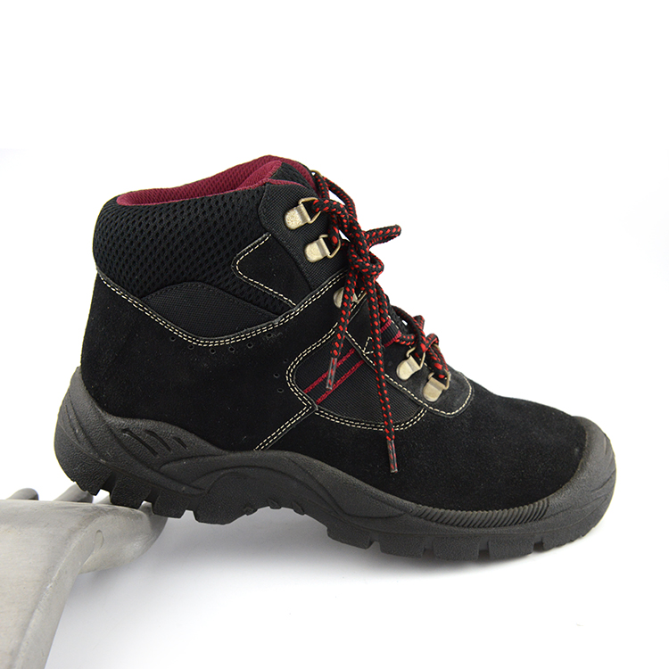 UG-198 Euro37-47 Campela Lined Suede Leather CE EN 20345 Work Protective Safety Shoes