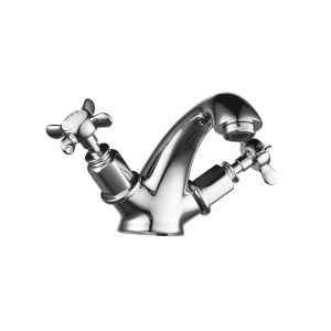 Chrome Single-Lever Basin Mixer Taps with Polished Finish T8902