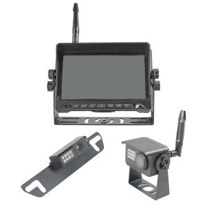 HD 1080P Lens Mirror Dash Backup Cameras 7 Inch Color IPS Monitor