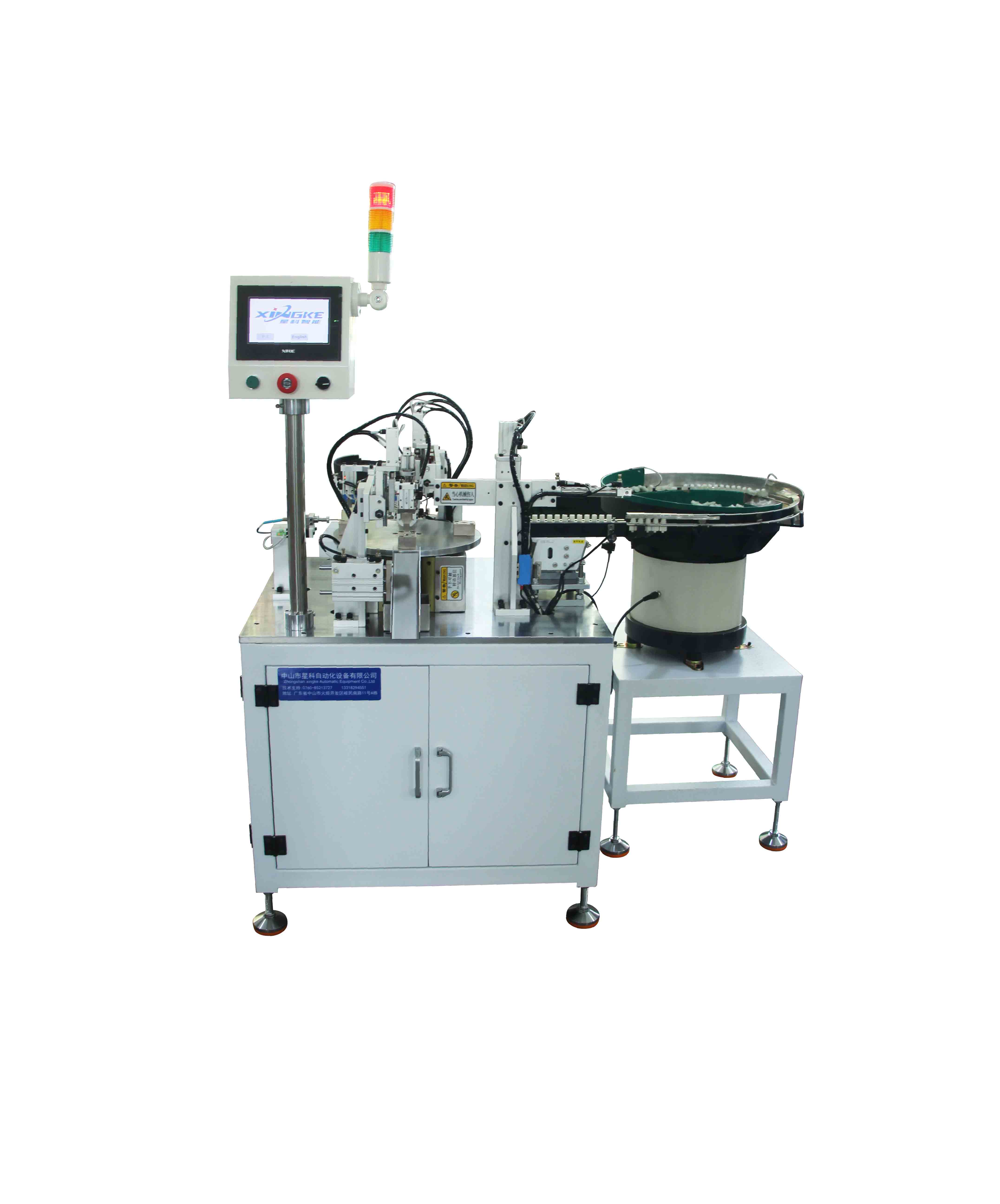 New Good Automatic Assembly Equipment Plastic Accessories Short Valve Element Assembly Machine