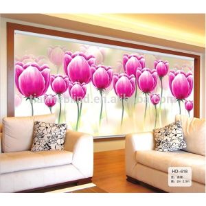 New design single Digital print blackout 3D roller blinds fabric
