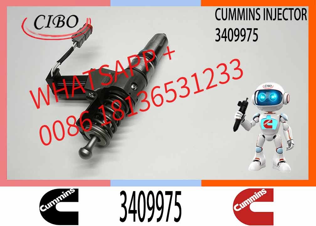 Common Rail Diesel Fuel Injector 3411760 3081315F 3409975 For Cummins QSN14 N14