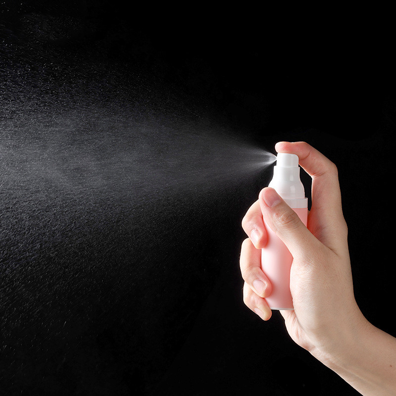 Cosmetic 30g Airless Spray Bottles Refillable Multicolour