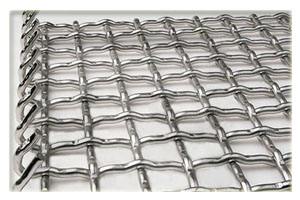 Stainless Steel Locked Crimped Wire Mesh for Architectural Application