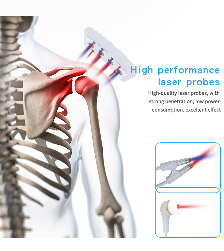 Diabetes Rhinitis Medical Laser Watch Pain Relief Physiotherapy Cold Laser Therapy Watch
